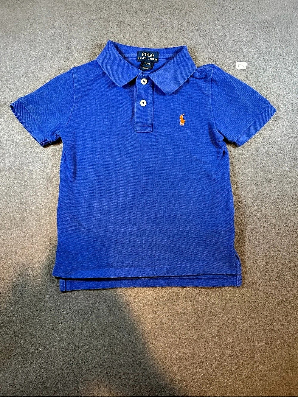 Polo Ralph Lauren The Iconic Mesh Polo Shirt Boys 4T Blue Polo